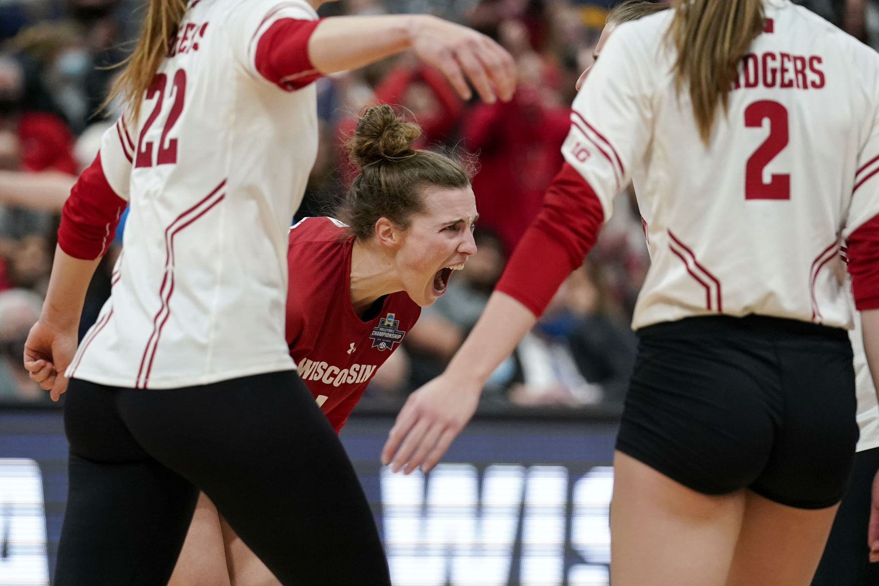 NCAA Wisconsin Nebraska Volleyball
